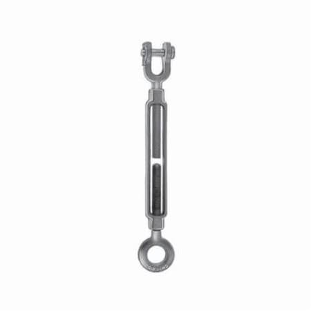Class H Turnbuckle,58 In Thread,3500lb Working,6 In Take Up,1458 In L Close,Drop Forged
